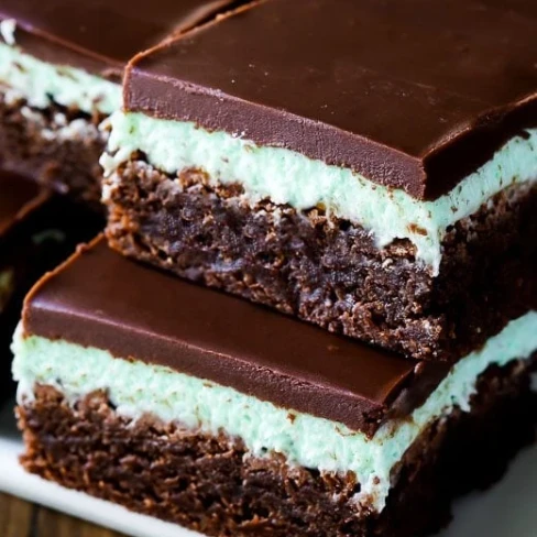 Classic Mint Chocolate Brownies Image