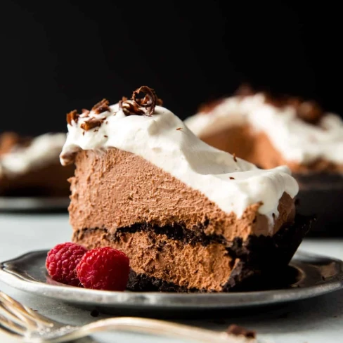 Sky High Chocolate Mousse Pie Image