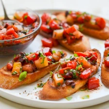 Bruschetta Recipe Page