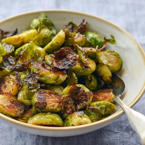 Roasted Brussels Sprouts with Balsamic Vinegar &amp; Honey Image