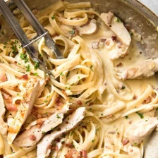 Creamy Chicken and Bacon Pasta Recipe Page