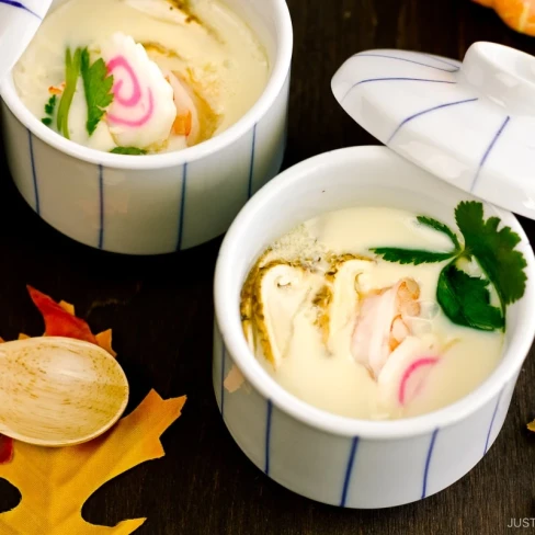 Chawanmushi with Matsutake Mushroom Image