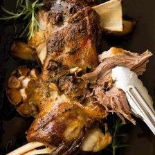 Slow Roasted Rosemary Garlic Lamb Shoulder Recipe Page