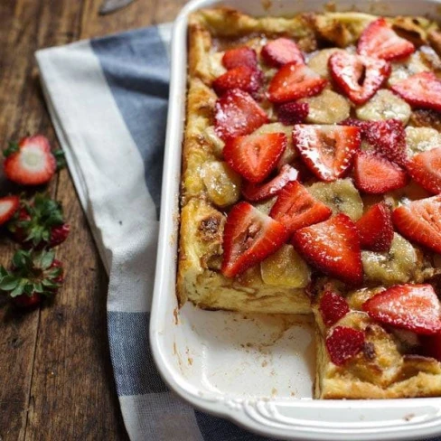 Super Easy Coconut French Toast Bake Image