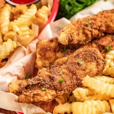 Crispy Homemade Chicken Fingers Recipe Page