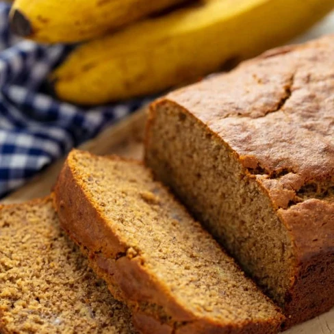 Whole Wheat Greek Yogurt Banana Bread Image