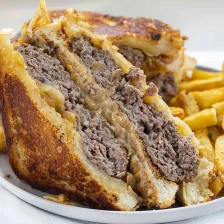 French Onion Patty Melt Recipe Page