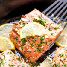 Healthy Lemon Garlic Salmon Recipe Page