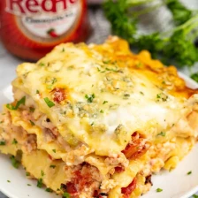 Buffalo Chicken Lasagna Recipe Page