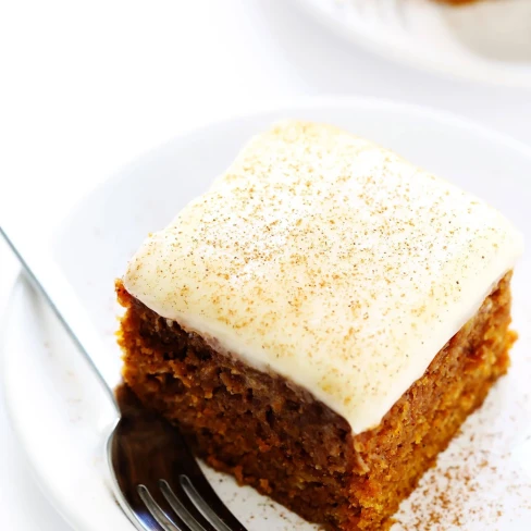 Pumpkin Bars with Cream Cheese Frosting Image