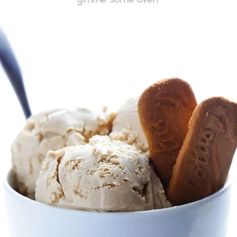 Biscoff Ice Cream Image