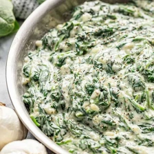 Classic Creamed Spinach Recipe Page