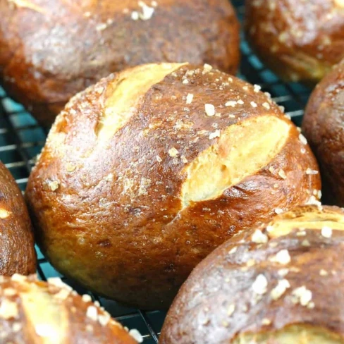 Homemade Pretzel Rolls Image