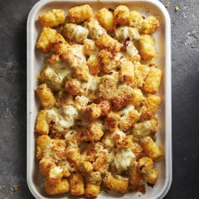 Cheesy Tater Tots with Thai Green Curry Sauce | Marion&#039;s Kitchen Recipe Page