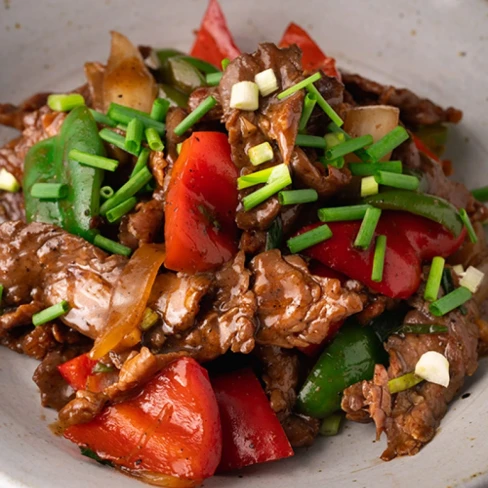 Super tender beef stir-fry Image