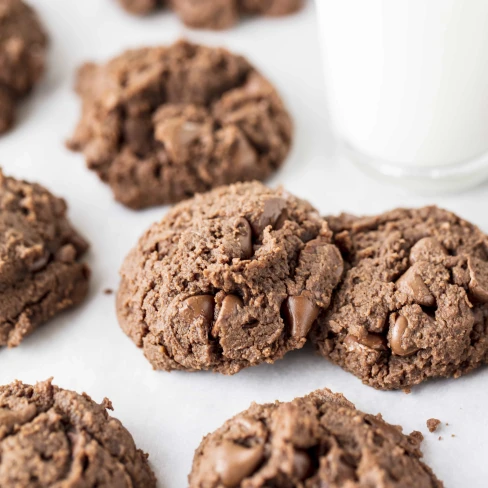 Gluten Free Peanut Butter Nutella Cookies Image