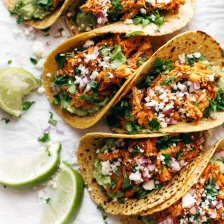 The Best Chicken Tinga Tacos Recipe Page