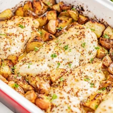 Baked Honey Dijon Chicken and Potatoes Recipe Page