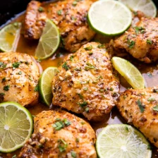 Easy Garlic Lime Skillet Chicken Recipe Page