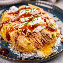 Pulled Pork Loaded Potato Recipe Page