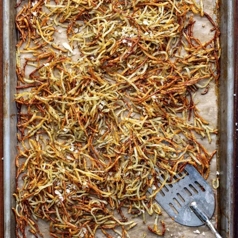 Baked Parmesan Rosemary Shoestring Fries Image