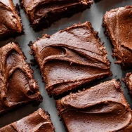 Chewy Fudgy Frosted Brownies