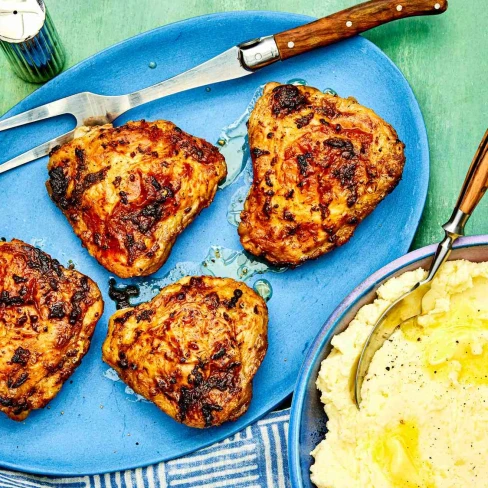 Air-Fryer Chicken Thighs Image