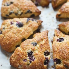 Bakery Style Blueberry Scones Recipe Page