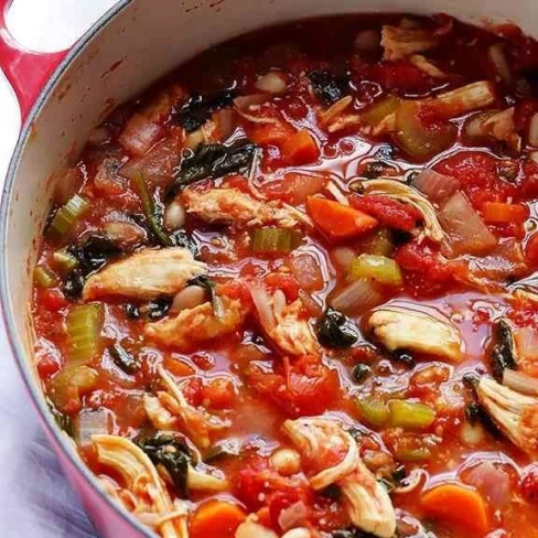 Tomato Basil Chicken Stew Image