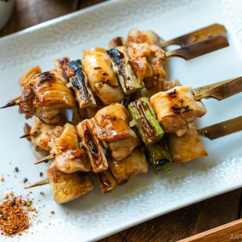 Yakitori Recipe with Homemade Sauce Image