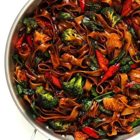 Thai Drunken Noodles (Pad Kee Mao) Image