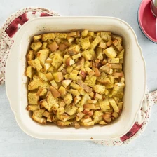 French Toast Casserole with Apples Recipe Page