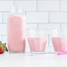 Strawberry Smoothie with Yogurt Recipe Page