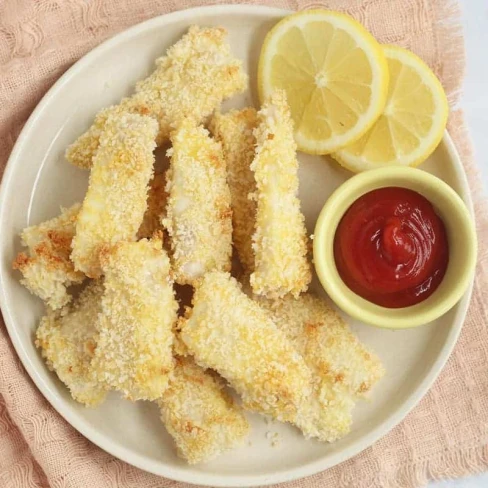 Crispy Baked Fish Sticks (to Share with the Kids!) Image