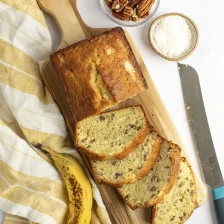 Banana Bread with Coconut &amp; Pecans Recipe Page