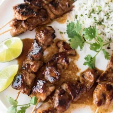 Honey Sriracha Chicken Skewers Recipe Page