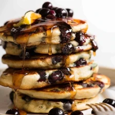 Extra Fluffy Blueberry Pancakes Recipe Page