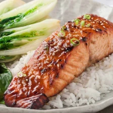 Asian Glazed Salmon Recipe Page