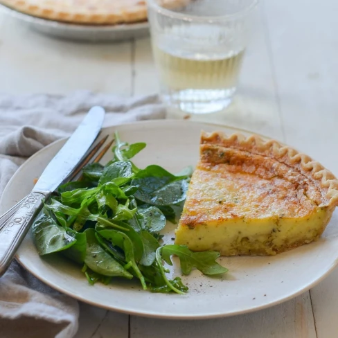 Parmesan &amp; Leek Quiche Image