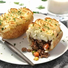 Shepherd&#039;s Pie Potato Skins Recipe Page