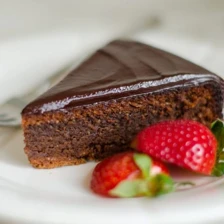 Flourless Chocolate Almond Cake with Chocolate Ganache Recipe Page