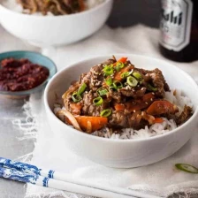 Korean Beef Bowl (Bulgogi) Recipe Page