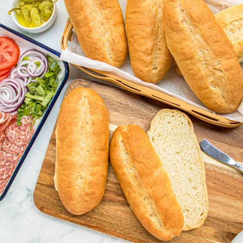 Make Bakery-Worthy Hoagie Rolls With Just A Handful Of Pantry Ingredients Image