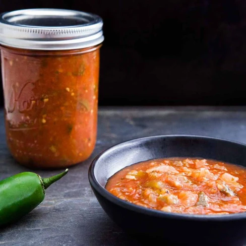 Canned Tomato Salsa Image