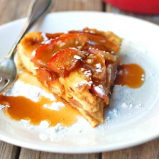 Baked Apple Pancake With Apple Cider Syrup Recipe Page