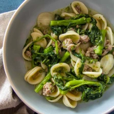 Orecchiette con Salsiccia e Cime di Rapa (Orecchiette With Sausage and Broccoli Rabe) Recipe Recipe Page