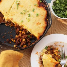 Easy Skillet Tamale Pie With Cornbread Crust Recipe Page