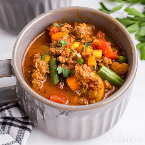 Old Fashioned Hamburger Stew Image