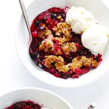 Berry Almond Crisp Recipe Page