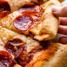 Homemade Stuffed Crust Pizza Recipe Page